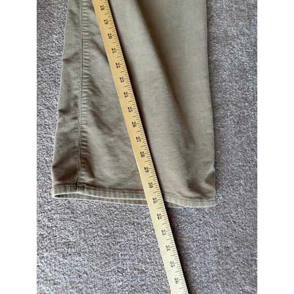 Talbots Pants Corduroy Size 24W Straight Tan Stretch - Picture 6 of 7